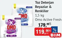 OMO TOZ DETERJAN 1.5 KG fiyat ve kampanya bilgisi